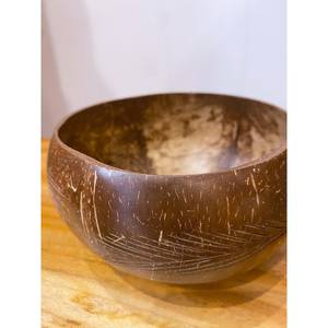 Bol en coque de noix de coco fait main de qualité supérieure, naturel, écologique, réutilisable, pour la cuisine, la vaisselle, la maison et l'hôtel - Product Image 2