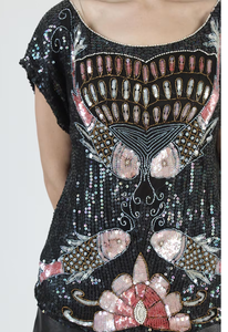 Débardeurs en satin pour femmes de la Saint-Valentin une pièce Cami col en v profond Sexy coeur creux décoration sec respirant doux durable - Product Image 6