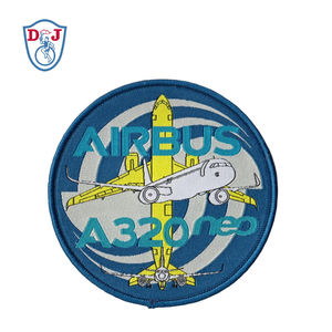 แผ่นรีดติดเสื้อโลโก้ทอแบบกำหนดเองแผ่นป้ายทอลายกลุ่ม - Product Image 4