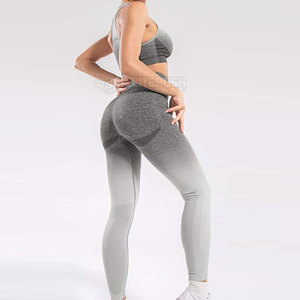 Diseño personalizado conjunto de yoga en el precio al por mayor conjunto de Yoga de secado rápido conjunto de yoga entrenamiento mejor material - Product Image 4