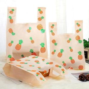 Bolsas de plástico para camisetas con impresión en huecograbado Material HDPE reciclable Tamaño y grosor personalizables Uso en supermercados - Product Image 6