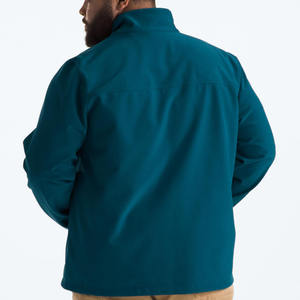 Chaquetas Softshell para Hombre, Talla Grande, Cuello Alto, Bordado 3D en la Parte Delantera, Personalizables, Transpirables, Manga Larga, Venta al Por Mayor - Product Image 3