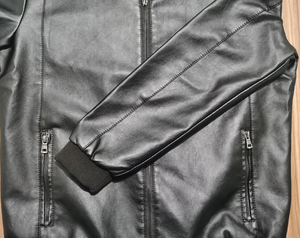 Chaqueta de cuero auténtico para mujer, chaqueta de motociclista de manga larga a la moda para otoño e invierno, 2020 - Product Image 5