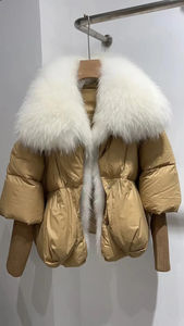 Chaqueta acolchada de invierno con diseño personalizado para mujer, chaqueta acolchada gruesa con burbujas - Product Image 6