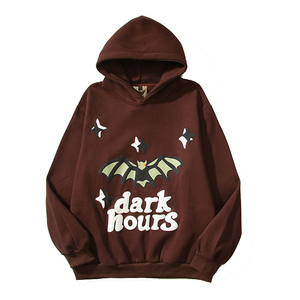 เสื้อสเวตเตอร์ถักมีฮู้ดสำหรับผู้ชายมีฮู้ดเสื้อสเวตเชิ้ตแบบถักระบายอากาศสีพื้นสำหรับฤดูหนาวโลโก้ตามสั่ง - Product Image 3