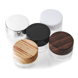 Tarro de cristal ecológico para crema facial y bálsamo limpiador/<span class=keywords><strong>desmaquillante</strong></span>, con base antiescarcha, 10g, 20g, 30g, 50g - Product Image 2