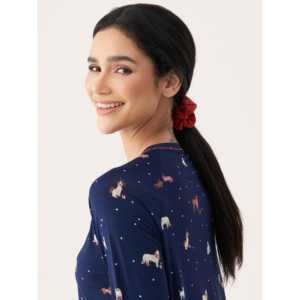 Scrunchies en bambou extensible imprimés sur mesure de qualité supérieure - Product Image 1