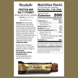 Barebells <b>Protein</b> Bars Salty Peanut - 12 Count - Product Image 2
