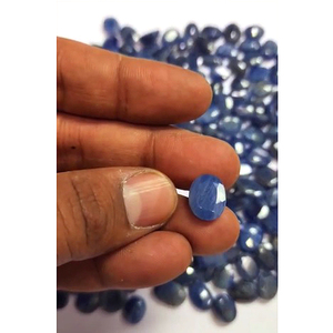 180 pièces de saphir bleu naturel 10mm à 14mm facettes ovales 990 Cts Iroc ventes saphir de haute qualité pierres précieuses en vrac US $381 pour tous - Product Image 4