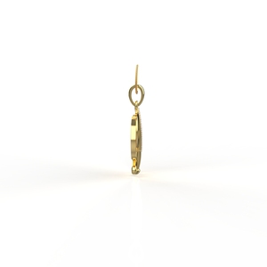 Ishi เพชร18K ทอง Khalsa Warrior Lab ปลูกจี้เพชร - Product Image 1