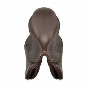 Selle d'Équitation Anglaise en Cuir Marron de Haute Qualité Siège Doux & Design Ergonomique - Product Image 2