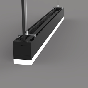 LED Linear <strong>Light</strong> <strong>Fixture</strong> 30W Black White lightning up and Down Led Ceiling <strong>Light</strong> for <strong>Office</strong> Retail Supermarket Shop Home - Product Image 2