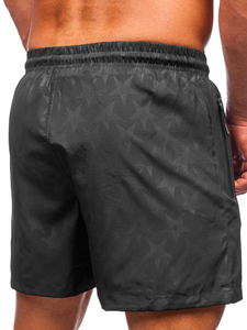 Shorts de bain fitness décontractés en nylon, taille mi-haute, respirants, séchage rapide, avec fermeture éclair, pour la plage et l'entraînement - Product Image 3