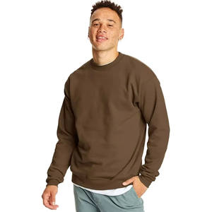 <b>Men's</b> 100% Cotton Casual Wear Workout Pullover <b>Sweatshirts</b> Thermal Hoodies and <b>Sweatshirts</b> Plain Dyed for Winter - Product Image 1
