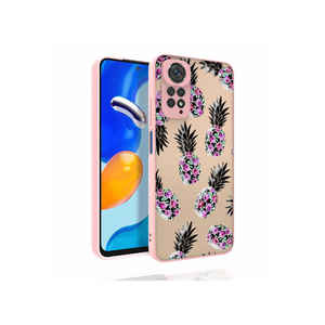 Funda de Silicona con Patrón Brillante de Lujo para Xiaomi Redmi Note 11S Global JoieCreatif Nora, Carcasa Trasera con Protección para la Cámara - Product Image 1