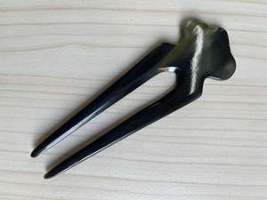 ปิ่นปักผมรูปเขาควายขัดเงาอุปกรณ์เสริมผมปิ่นปักผมปิ่นปักผม - Product Image 3