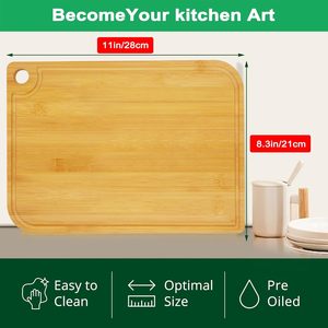 Planche à découper en bois robuste faite à la main pour la préparation des aliments et la décoration de la cuisine au meilleur prix - Product Image 4