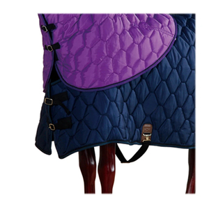 High Quality <b>Heavy</b> Weight Black Winter Horse Rug Windproof Waterproof Polyester Cotton Filling Fabric Shell Horse Riding <b>Blanket</b> - Product Image 5