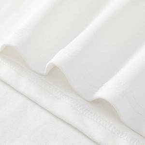 Wholesale Thick Cotton Heavyweight Oversized <b>Men's</b> T-Shirts Custom Logo Streetwear Drop Shoulder Crewneck T-shirt for <b>Men</b> - Product Image 5