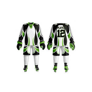 Maillots et ensembles d'uniformes de hockey sur glace sur mesure, tissu respirant et durable pour les matchs - Product Image 3