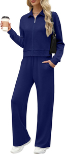 Servicio OEM, Chándal Deportivo Informal de Forro Polar Transpirable para Mujer, Ligero, de Alta Calidad, Talla Grande, al por Mayor - Product Image 6