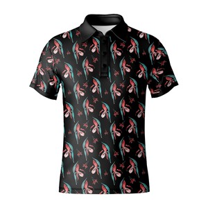Camiseta de Golf Personalizada para Hombre, Antiarrugas, Tejido Jersey Sólido de Alto Rendimiento, Secado Rápido, Corte Regular, Fabricante ODM/OEM - Product Image 1