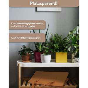 Bolsa de Fieltro Marrón Claro para Transportar Leña, Solución de Almacenamiento Funcional - Product Image 1