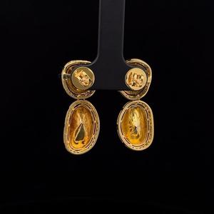 แฟชั่นสุดฮอตต่างหูดอกไม้คริสตัล925เงินสเตอร์ลิงสำหรับผู้หญิงเครื่องประดับแฟชั่นต่างหูเกาหลี - Product Image 4