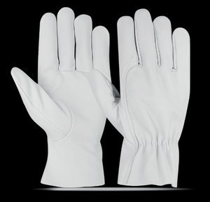 Guantes de trabajo de seguridad de cuero de piel de oveja de la mejor calidad - Product Image 5