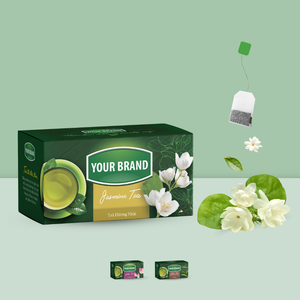 Best Selling Biodegradable Jasmine Green <b>Tea</b> Bags Organic Organic Detox <b>Tea</b> With Drawstring Cozy <b>Tea</b> - Product Image 6
