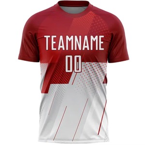 Uniforme de fútbol personalizado Camiseta de fútbol transpirable de alta calidad Diseño personalizado Logo Tamaño Transferencia de calor Impreso 100% Poliéster - Product Image 4