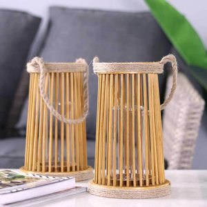 2024 nuevo modelo de cesta de almacenamiento de bambú tejida ecológica decoración multifuncional para el hogar hecha en Vietnam FBA para - Product Image 6