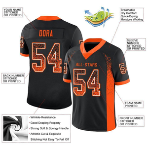 Maillot d'uniforme de football américain personnalisé, vêtements de football américain OEM, logo à motif de sublimation - Product Image 3