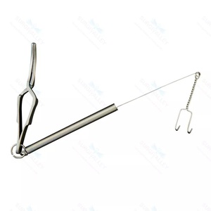 Gancho de resorte Yasargil Galea quirúrgico Médico de la mejor calidad, de 31 cm instrumento quirúrgico de acero inoxidable, aprobado por ISO CE - Product Image 1