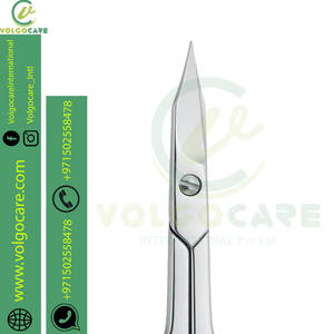 2025 New Arrival Baby <b>Nail</b> <b>Scissors</b> with Rounded Probe Tip Curved - Stainless Steel 4.5" Good <b>for</b> Dogs and Cats - Product Image 3