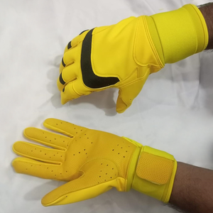 2025 guantes de bateo de béisbol antideslizantes de alta calidad de cuero de talla grande precio al por mayor para Infield adultos deportes al aire libre - Product Image 2