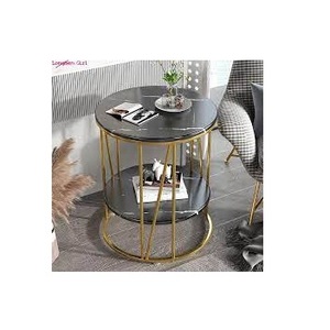 Consola de esquina, mesa decorativa con marco dorado de hierro forjado, para pasillo superior, hogar, hecha en la india - Product Image 5