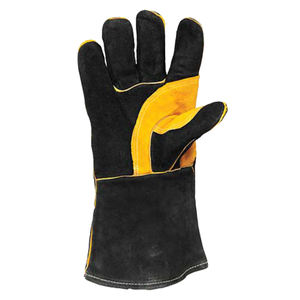 Nouveaux gants de soudage en cuir de créateur de logo personnalisé double paume Accessoires de luxe pour les amateurs de voitures Gants en cuir colorés - Product Image 2
