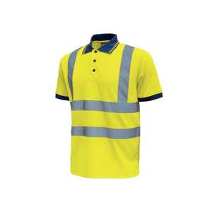 U-POWER Polo à manches courtes jaune fluo fluo Multi-Pack Workwear - Product Image 1