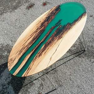 CRÉATIONS APPORTANT et BOIS Meilleure qualité Mobilier de maison de luxe Bois de noyer massif Restaurant Salle à manger Café Rivière Cuisine Epoxy - Product Image 1