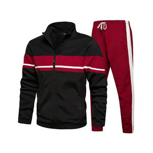 Survêtements d'hiver solides et respirants 100% coton pour hommes, vêtements de sport décontractés, grande taille - Product Image 1