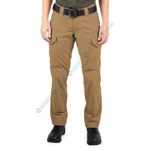 Pantalon tactique décontracté léger 100% coton Conception multi-poches Genoux renforcés Séchage rapide Respirant pour l'entraînement en plein air Mid - Product Image 1