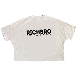 Custom Casual Fashion Knitted Round neck Hip Hop T-<b>shirt</b> <b>Y2k</b> 3d Print Washed Oversized Boxy Cropped T <b>Shirt</b> Men - Product Image 3