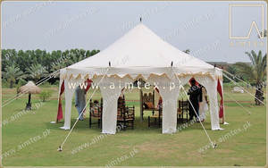 Maharaja Pavilion 2024 diseño fabuloso fuego móvil de peso pesado tienda barata retardante resistente a los rayos UV impermeable tienda de gran tamaño - Product Image 6