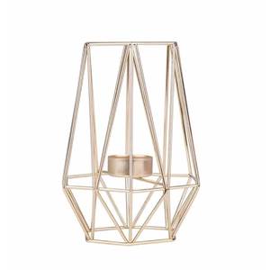 Candelabro geométrico de estilo nórdico de alta calidad, candelabros, candelabro de luz de té para decoración de mesa de oficina en casa - Product Image 1