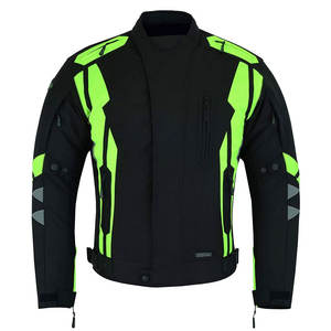 Veste de moto pour homme personnalisée de qualité supérieure en gros 2025, en nylon 400D, textile RTX, coupe-vent, imperméable, couleurs personnalisées - Product Image 4