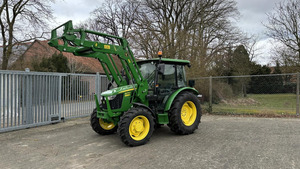 Tracteurs agricoles d'occasion John Deere 5075E 90HP 4x4 à transmission par engrenages avec pompe PLC et composants de roulement, surveillance à distance, garantie 1 an - Product Image 5