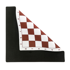Échiquier de belle couleur personnalisé en gros 51*51*0.2cm Échiquier en caoutchouc de tournoi Échiquier durable pour <span class=keywords><strong>jeu</strong></span> <span class=keywords><strong>d</strong></span>'échecs - Product Image 2