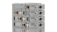 Disjoncteur miniature (MCB) A-B-B 2CCS573103R8257 4 pôles 1,6A 415V série SMISSLINE TP courbe K DINGuide, neuf et original
