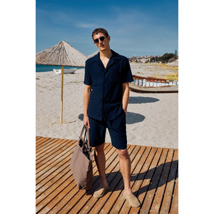 Chemise boutonnée à manches courtes pour homme GRIMELANGE ERMANO, coupe classique - Product Image 6